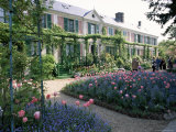Monet's House and Garden, Giverny, Haute Normandie (Normandy), France Photographic Print by I Vanderharst