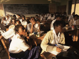 Presbyter, Second School, Ghana, West Africa, Africa Lámina fotográfica por Liba Taylor