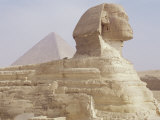 The Sphinx and Chephren Pyramid Beyond, Giza, Unesco World Heritage Site, Near Cairo, Egypt Photographic Print by Nico Tondini