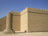 City Walls, Babylon, Iraq, Middle East Photographic Print by Nico Tondini
