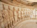 High Reliefs, the Theatre, Sabrata (Sabratha), Unesco World Heritage Site, Tripolitania, Libya Photographic Print by Nico Tondini