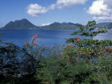 View Over Morne Larcher, Baie De La Chery (Chery Bay), Martinique Photographic Print by Guy Thouvenin