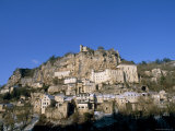 Rocamadour, Quercy Region, Lot, Midi-Pyrenees, France Photographic Print by Adam Tall