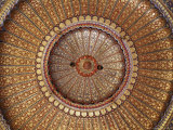 Detail of the Exquisitely and Finely Gilded Domed Ceiling in the Public Reception Hall Photographic Print by John Henry Claude Wilson