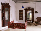 Seating Area with Traditional Hitchkar Suspended Swing Seat in Restored Traditional Pol House Photographic Print by John Henry Claude Wilson Seating Area with Traditional Hitchkar Suspended Swing Seat in Restored Traditional Pol House Photographic Print by John Henry Claude Wilson