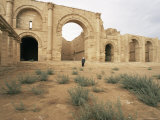 Iwan Group, Hatra, Unesco World Heritage Site, Iraq, Middle East Photographic Print by Nico Tondini