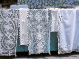 Famous Lace, Burano, Venice, Veneto, Italy Photographic Print by Guy Thouvenin