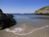 Melen Harbour, Groix Island, off the Coast of Brittany, France Photographic Print by Guy Thouvenin