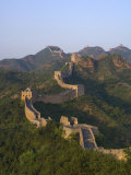 The Great Wall, Near Jing Hang Ling, Unesco World Heritage Site, Beijing, China Photographic Print by Adam Tall