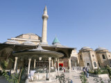 Meylana (Mevlana) Museum, Rumi's Grave, Konya, Anatolia, Turkey Photographic Print by Alison Wright