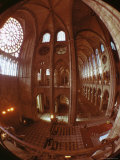 Interior, Notre Dame, Paris, France Photographie par Adam Woolfitt
