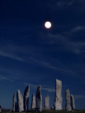 Standing Stones, Callanish, Isle of Lewis, Outer Hebrides, Scotland, United Kingdom Fotografie-Druck von Adam Woolfitt