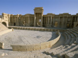 Theatre, Archaeological Site, Palmyra, Unesco World Heritage Site, Syria, Middle East Photographic Print by Alison Wright