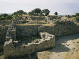 Ancient Ruins, Troy, Unesco World Heritage Site, Anatolia, Turkey, Eurasia Photographic Print by Ken Wilson