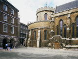 The Temple Church, Built Between 1185 and 1240, Fleet Street, London, England Photographie par Loraine Wilson