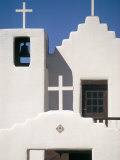 Christian Church, Taos Pueblo, New Mexico, USA Fotografie-Druck von Adam Woolfitt
