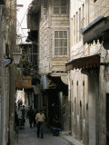 Narrow Street in the Armenian Area of Aleppo, Syria, Middle East Photographic Print by Alison Wright