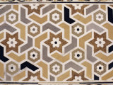 Detail of the Fine Stone Inlay Work to be Found Inside and Outside the Tomb, Agra, India Photographic Print by John Henry Claude Wilson