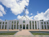 Parliament House, Capital Hill, Canberra, A.C.T. (Australian Capital Territory), Australia Photographic Print by Ken Wilson