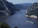 Iron Gates Area of the River Danube (Dunav), Serbia Photographic Print by Adam Woolfitt