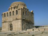 Mausoleum of Sultan Sanjar, Dating from 12th Century, Merv, Turkmenistan, Central Asia Photographie par Occidor Ltd 