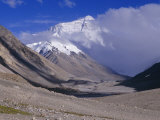 North Side of Mount Everest, from Rongbuk Monastery, Central Tibet, Tibet, China Photographic Print by Alison Wright