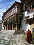 Tibetan Monastery Outside Garze, Sichuan Province, China Photographic Print by Occidor Ltd 