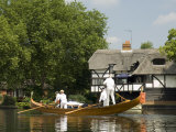 A Gondola on the Thames, Wargrave, Berkshire, England United Kingdom Photographic Print by R H Productions 