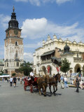 Town Hall Tower, Main Market Square, Old Town District, Unesco World Heritage Site Photographic Print by R H Productions 