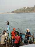 On the Ferry Crossing the Tiracol River, Goa, India Photographic Print by R H Productions 