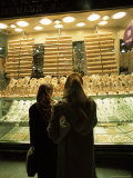 Women Looking at Gold in the Grand Bazaar, Istanbul, Turkey Photographic Print by R H Productions 