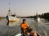 Backwater Near Mobor, Goa, India Photographic Print by R H Productions 