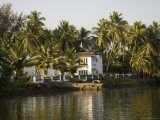 Upmarket Properties on Backwater Near Mobor, Goa, India Photographic Print by R H Productions 