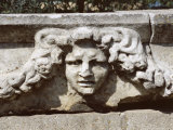 Detail of Carving, Archaeological Site, Aphrodisias, Anatolia, Turkey Photographic Print by R H Productions 