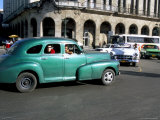 Old American Cars, Havana, Cuba, West Indies, Central America Photographic Print by R H Productions 