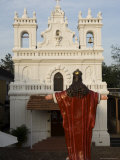 Old Portuguese Church in Grounds of Fort Tiracol, Goa, India Photographic Print by R H Productions 