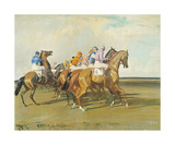 Under Starters Orders Edición limitada por Sir Alfred Munnings Under Starters Orders Edición limitada por Sir Alfred Munnings