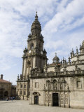 Santiago Cathedral from Plaza De La Quintana, Santiago De Compostela, Spain Photographic Print by R H Productions Santiago Cathedral from Plaza De La Quintana, Santiago De Compostela, Spain Photographic Print by R H Productions
