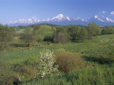 High Tatra Mountains from Near Poprad, Slovakia Photographic Print by Upperhall