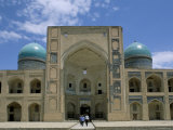 Mir-I-Arab Madrasah Facade, Bukhara, Uzbekistan, Central Asia Photographic Print by Upperhall 