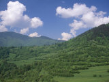 Typical Hilly Landscape, Vlkonec, Liptov Region, Slovakia Photographic Print by Upperhall