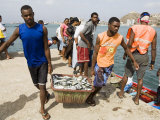 At the Fish Market, Mindelo, Sao Vicente, Cape Verde Islands, Africa Photographic Print by R H Productions 