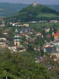 View Over the Town, Banska Stiavnica, Unesco World Heritage Site, Slovakia Photographic Print by Upperhall 