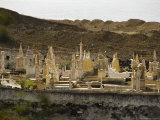 The White Cemetery, Sao Filipe, Fogo (Fire), Cape Verde Islands, Africa Photographic Print by R H Productions 