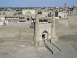View Over Old City, the Ark, from Water Tower, Bukhara, Uzbekistan, Central Asia Photographic Print by Upperhall 