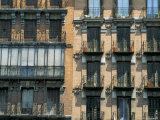 Balconies on Houses, Igl S Isid, Madrid, Spain Photographic Print by Upperhall 
