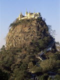 Mount Popa, Centre of Nat Worship, Myanmar (Burma) Photographic Print by Upperhall 