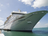 Cruise Ship, Key West, Florida, USA Photographic Print by R H Productions 