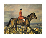 Portrait Of Major T. Bouch With The Belvoir Hounds Edición limitada por Sir Alfred Munnings Portrait Of Major T. Bouch With The Belvoir Hounds Edición limitada por Sir Alfred Munnings