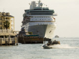 Cruise Ship, Key West, Florida, USA Photographic Print by R H Productions 